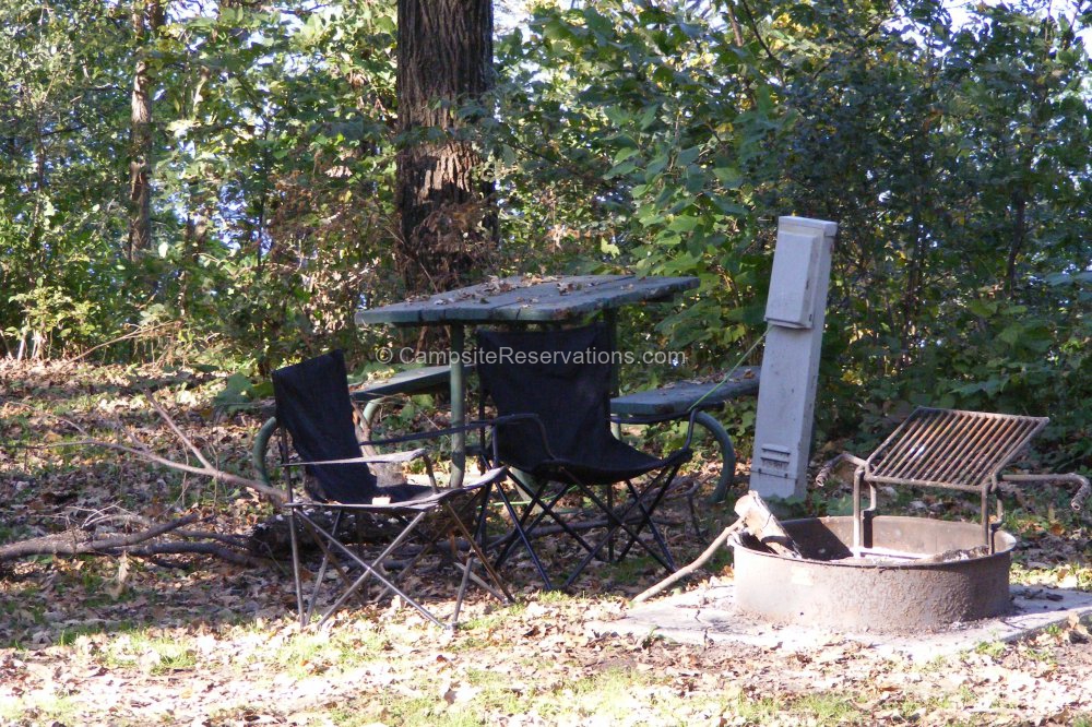 Campsite 082 in Marble Beach State Park Campground at Marble Beach